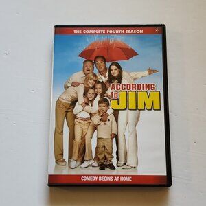 According to Jim The Complete Fourth (4, 4th, four) Season DVD 2011 Excellent
